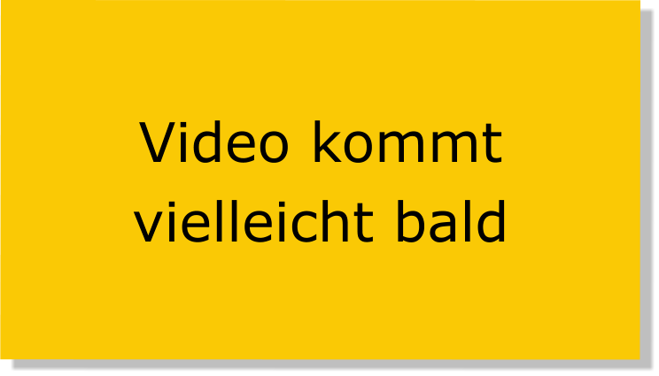 Video kommt vielleicht bald
